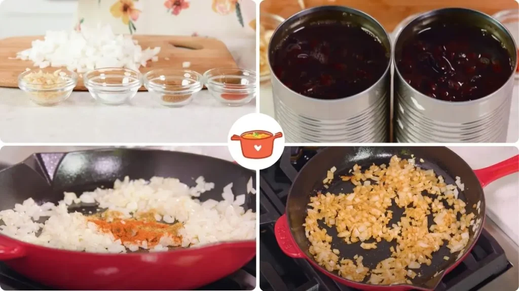 Step by Step Moe's Black Bean Recipe