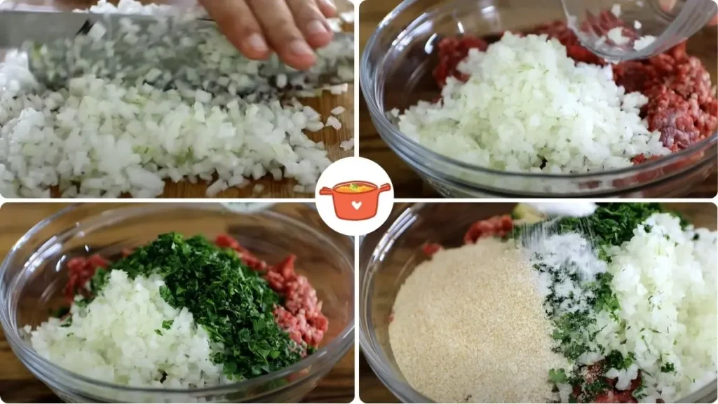 Step by Step Tempo Meatball Mix Recipe