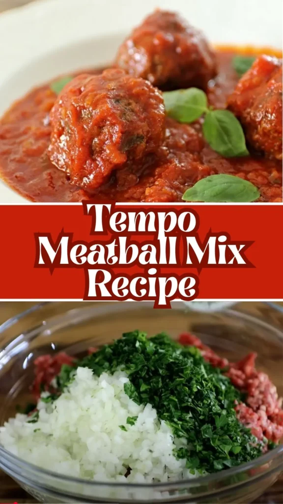 Tempo Meatball Mix