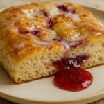 Jelly Doughnut Focaccia Recipe