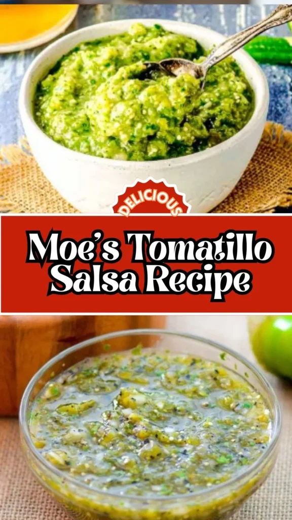 Moe's Tomatillo Salsa