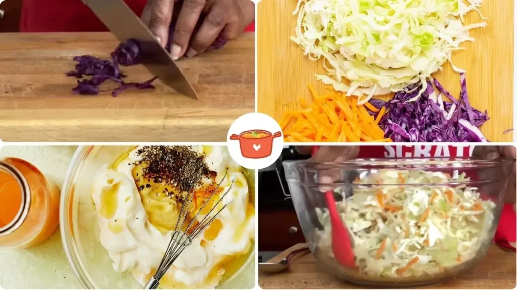 Step by Step Raising Cane's Coleslaw Recipe